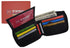 Men's Zipper RFID Blocking Premium Leather Zip-Around Credit Card ID Bifold Black Wallet Box RFID521256